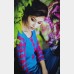 Fair lady’s soft mercerized cotton shalwar Kameez with full embroidery